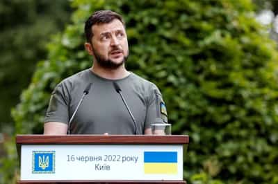Image for Britain’s Boris Johnson meets Zelenskiy on surprise Kyiv trip
