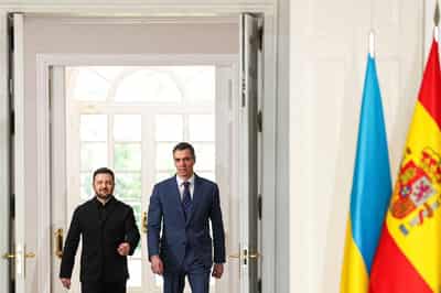 Image for Spain's Sanchez tells Ukraine's Zelenskiy that Iran war will not derail support