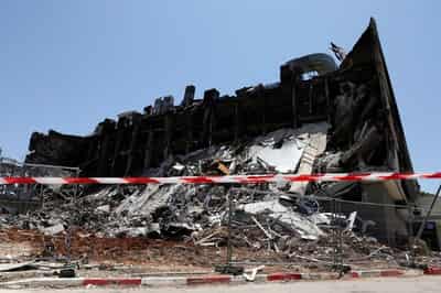 Image for Israeli scientists scramble to save work after Iranian missile hits labs