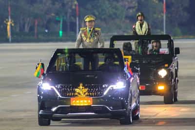 Image for Myanmar's junta chief set for parliamentary vote on presidential bid