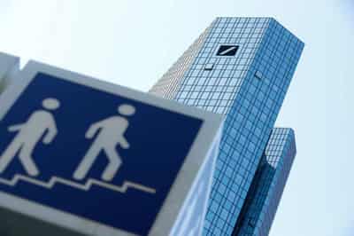 Image for Deutsche Bank market share shrinks in some areas