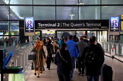 Image for Heathrow passenger numbers near pre-pandemic levels in June