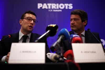 Image for At far-right event, France's Bardella targets Spain over migrant amnesty