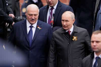 Image for Kremlin accuses Ukraine of threatening sovereignty of close Russian ally Belarus