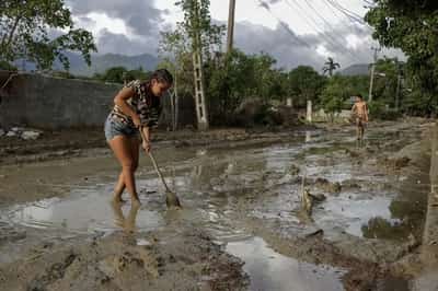 Image for Tropical Storm Rafael gains steam, churns toward Jamaica, Cuba