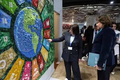 Image for Factbox-COP29 climate talks enter final stretch: What happens next?