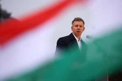 Image for Hungary's opposition lead narrows slightly ahead of April vote, poll shows