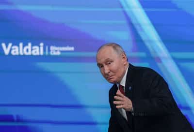 Image for Putin says Russia won't supply diesel to global markets until  sanctions are lifted