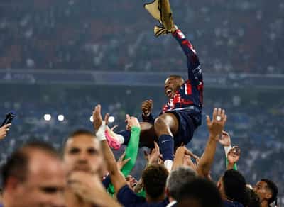 Image for Soccer-Doue dazzles as PSG humble Inter 5-0 to win first European Cup