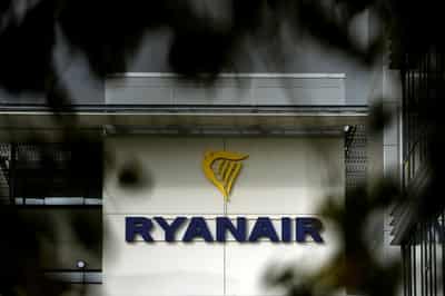 Image for Ryanair passenger partially sucked out of window on flight from Greece