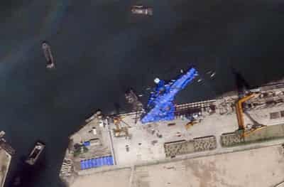 Image for North Korea detains officials over warship accident, state media says