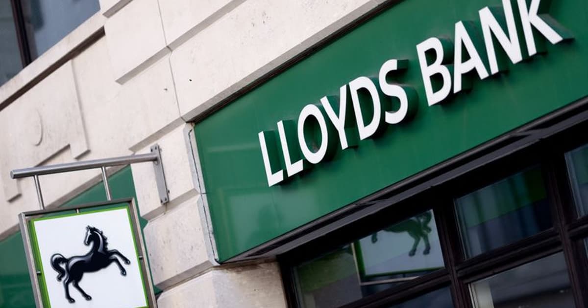 Britain's Lloyds Bank reports first-quarter profit rise of 33%