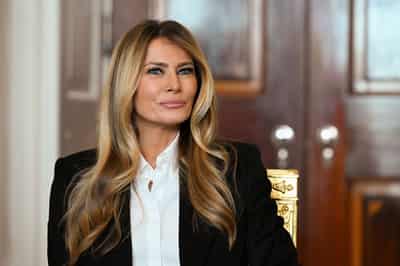 Image for Melania Trump says talks with Putin team continue to free Ukrainian kids