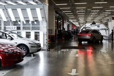 Image for Tesla's China-made EV sales quicken in September