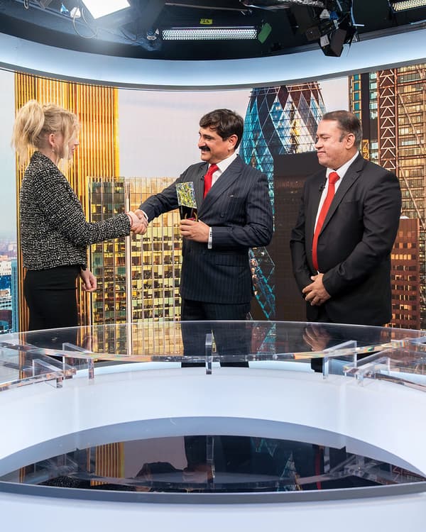 Al Madina Insurance at the London Stock Exchange Studios — Global Banking & Finance Awards 2026