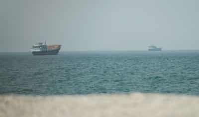 Image for Hormuz traffic slows to two-month low as renewed US, Iran strikes raise safety risk