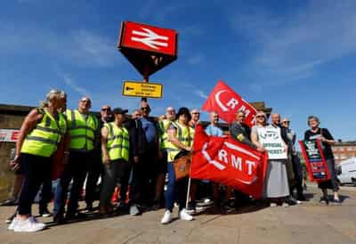 Image for Strikes cripple Britain’s railways, unions warn of more to come
