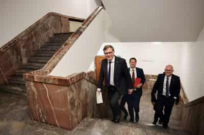 Image for Germany's foreign minister says US-backed plan for Ukraine is not final