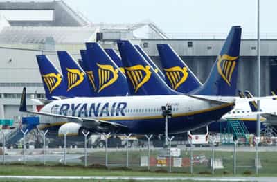 Image for Ryanair passenger numbers rise in August to 11.1 million
