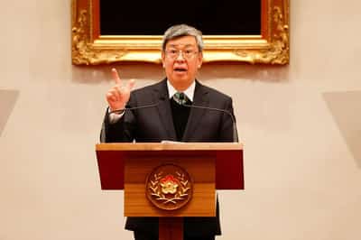 Image for Taiwan envoy said he prayed for president to be able to attend new pope's inauguration