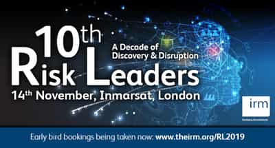 Image for Risk Leaders 2019: A Decade of Discovery &amp; Disruption
