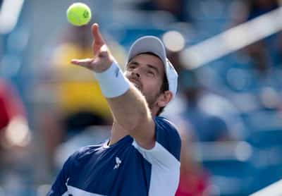 Image for Tennis-Tiafoe beats Berrettini, Murray edges Wawrinka in Cincinnati
