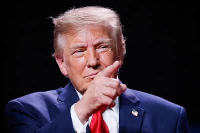 Image for Trump says he will not attack before US elections in November