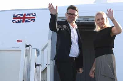 Image for UK's Burnham to announce new AI defence partnership with US