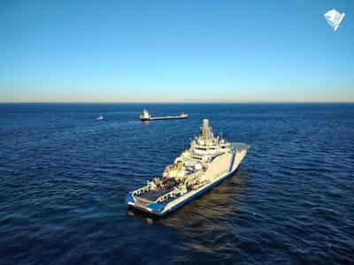 Image for Finnish police release Russia-linked ship held in cable sabotage case
