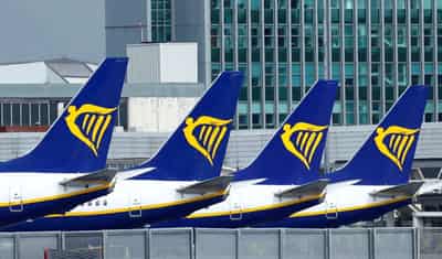 Image for Ryanair Q1 profits soar, cuts FY passenger forecast on Boeing delays