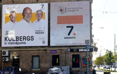 Image for Factbox-Latvia's pro-Ukraine prime minister leads in poll ahead of Saturday election