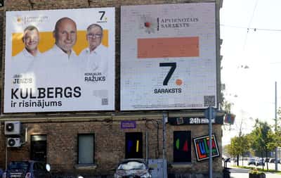 Image for Factbox-Latvia's pro-Ukraine prime minister leads in poll ahead of Saturday election