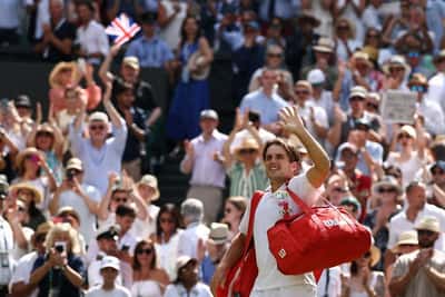 Image for Tennis-Home hope Fery traded a Greek beach for Wimbledon Centre Court