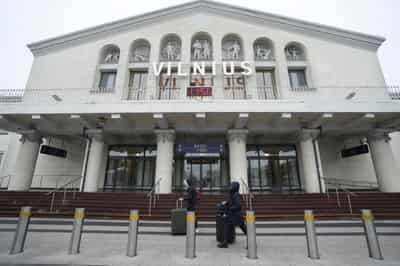 Image for Vilnius Airport halts flights again after suspected Belarus balloon incursion