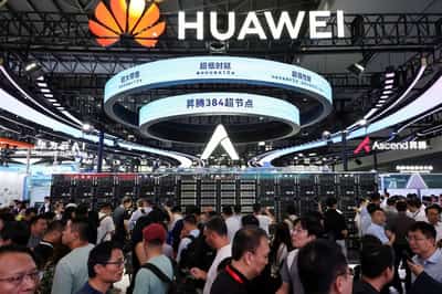 Image for Huawei expects AI chip revenue to jump at least 60% this year, FT reports