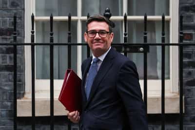 Image for UK's Burnham, Trump discuss working towards Ukraine-Russia ceasefire, Downing Street says