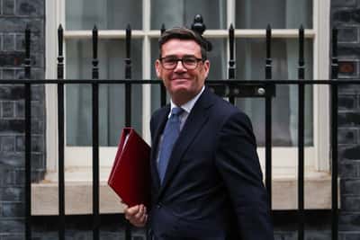Image for UK's Burnham, Trump discuss working towards Ukraine-Russia ceasefire, Downing Street says