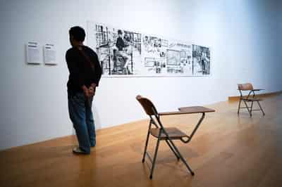 Image for Thai gallery removes China-focused artworks after 'pressure' from Beijing