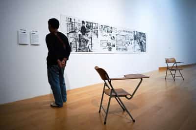 Image for Thai gallery removes China-focused artworks after 'pressure' from Beijing