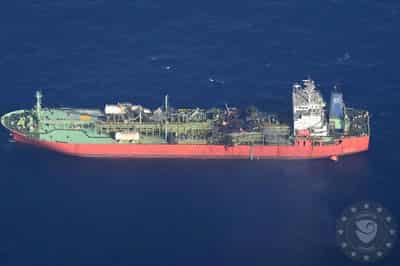 Image for Operation underway to salvage LPG tanker MV Falcon after explosion in Gulf of Aden