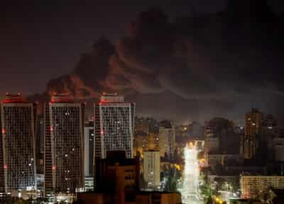 Image for Russia says it launched 'massive' strikes on Kyiv, other areas of Ukraine