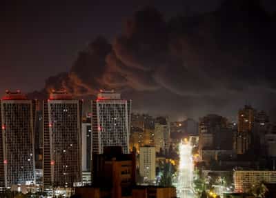 Image for Russia says it launched 'massive' strikes on Kyiv, other areas of Ukraine