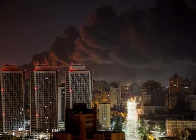Image for Russia says it launched 'massive' strikes on Kyiv, other areas of Ukraine