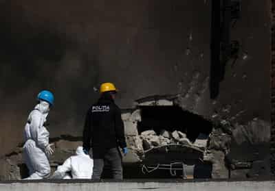 Image for Putin says it's too early to say if the drone which strayed into Romania was Russian