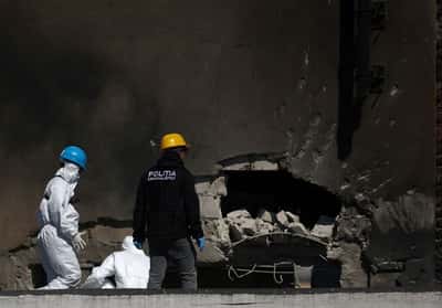 Image for Putin says it's too early to say if the drone which strayed into Romania was Russian