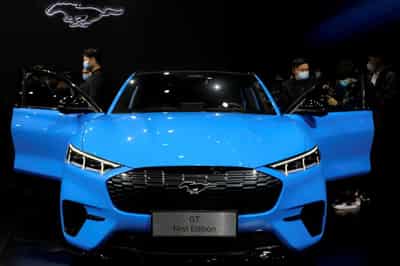 Image for Exclusive-Ford follows GM, VW with two new dedicated EV platforms by 2025 -sources