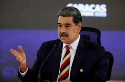 Image for Venezuela's Maduro says US seeking regime change with naval build-up