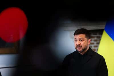 Image for Zelenskiy: Ukraine believes Russia will try again to involve Belarus in the war