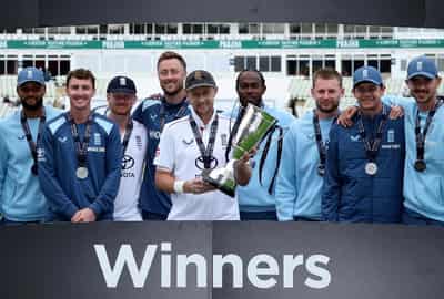 Image for Cricket-Root pleased with England's response to 'unusual summer'