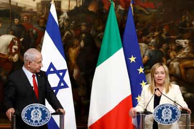 Image for Italy's Meloni urges Netanyahu to respect international law in Gaza